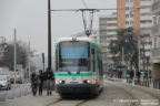 Tram 101 sur la ligne T1 (RATP) à Gennevilliers