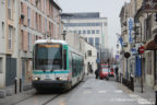 Tram 205 sur la ligne T1 (RATP) à Gennevilliers