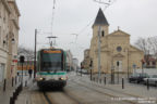 Tram 202 sur la ligne T1 (RATP) à Gennevilliers