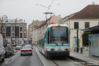 Tram 116 sur la ligne T1 (RATP) à Gennevilliers