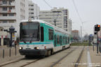 Tram 209 sur la ligne T1 (RATP) à Villeneuve-la-Garenne