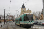 Tram 211 sur la ligne T1 (RATP) à Gennevilliers