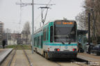 Tram 209 sur la ligne T1 (RATP) à Villeneuve-la-Garenne