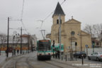 Tram 211 sur la ligne T1 (RATP) à Gennevilliers