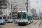 Tram 201 sur la ligne T1 (RATP) à Villeneuve-la-Garenne