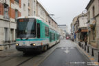 Tram 205 sur la ligne T1 (RATP) à Gennevilliers