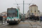 Tram 210 sur la ligne T1 (RATP) à Saint-Denis