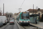 Tram 116 sur la ligne T1 (RATP) à Gennevilliers