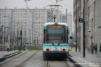 Tram 206 sur la ligne T1 (RATP) à Gennevilliers