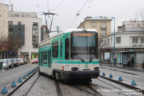 Tram 103 sur la ligne T1 (RATP) à Noisy-le-Sec