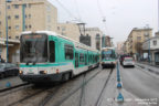 Tram 119 sur la ligne T1 (RATP) à Noisy-le-Sec