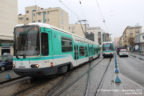 Tram 119 sur la ligne T1 (RATP) à Noisy-le-Sec