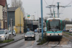 Tram 204 sur la ligne T1 (RATP) à Bobigny