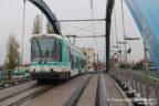 Tram 208 sur la ligne T1 (RATP) à Noisy-le-Sec