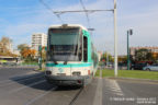 Tram 111 sur la ligne T1 (RATP) à Gennevilliers