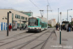 Tram 201 sur la ligne T1 (RATP) à Asnières-sur-Seine