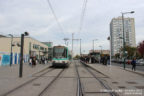 Tram 201 sur la ligne T1 (RATP) à Asnières-sur-Seine