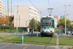 Tram 111 sur la ligne T1 (RATP) à Gennevilliers