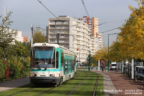 Tram 205 sur la ligne T1 (RATP) à Gennevilliers