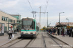 Tram 201 sur la ligne T1 (RATP) à Asnières-sur-Seine