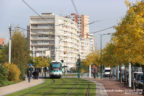 Tram 205 sur la ligne T1 (RATP) à Gennevilliers