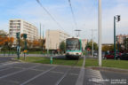 Tram 208 sur la ligne T1 (RATP) à Gennevilliers