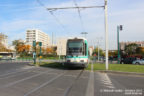 Tram 111 sur la ligne T1 (RATP) à Gennevilliers