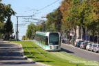 Tram 308 sur la ligne T3a (RATP) à Cité Universitaire (Paris)