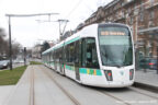 Tram 307 sur la ligne T3a (RATP) à Cité Universitaire (Paris)