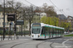 Tram 312 sur la ligne T3a (RATP) à Porte de Gentilly (Paris)