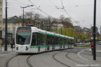 Tram 312 sur la ligne T3a (RATP) à Porte de Gentilly (Paris)