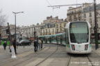 Tram 336 sur la ligne T3b (RATP) à Porte de la Villette (Paris)