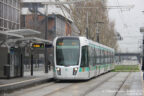 Tram 333 sur la ligne T3b (RATP) à Colette Besson (Paris)