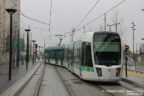 Tram 333 sur la ligne T3b (RATP) à Porte de la Chapelle (Paris)