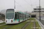Tram 326 sur la ligne T3b (RATP) à Rosa Parks (Paris)