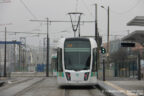 Tram 340 sur la ligne T3b (RATP) à Rosa Parks (Paris)