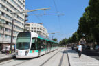 Tram 341 sur la ligne T3b (RATP) à Adrienne Bolland (Paris)