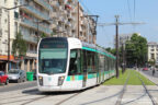 Tram 311 sur la ligne T3b (RATP) à Porte de Vincennes (Paris)