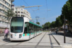 Tram 341 sur la ligne T3b (RATP) à Adrienne Bolland (Paris)