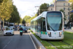 Tram 348 sur la ligne T3b (RATP) à Adrienne Bolland (Paris)