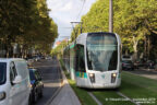 Tram 329 sur la ligne T3b (RATP) à Porte de Bagnolet (Paris)