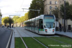 Tram 343 sur la ligne T3b (RATP) à Adrienne Bolland (Paris)