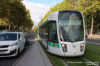 Tram 329 sur la ligne T3b (RATP) à Porte de Bagnolet (Paris)