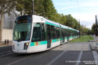 Tram 357 sur la ligne T3b (RATP) à Porte des Lilas (Paris)