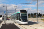 Tram 716 sur la ligne T7 (RATP) à Orly