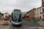 Tram 710 sur la ligne T7 (RATP) à Villejuif