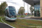 Tram 718 sur la ligne T7 (RATP) à Rungis