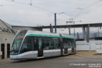 Tram 701 sur la ligne T7 (RATP) à Vitry-sur-Seine