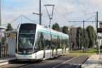 Tram 718 sur la ligne T7 (RATP) à Rungis