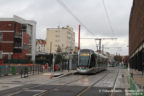 Tram 702 sur la ligne T7 (RATP) à Villejuif